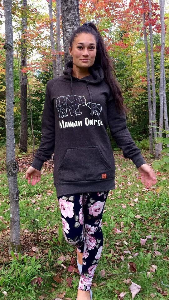 Hoodie : Maman ours