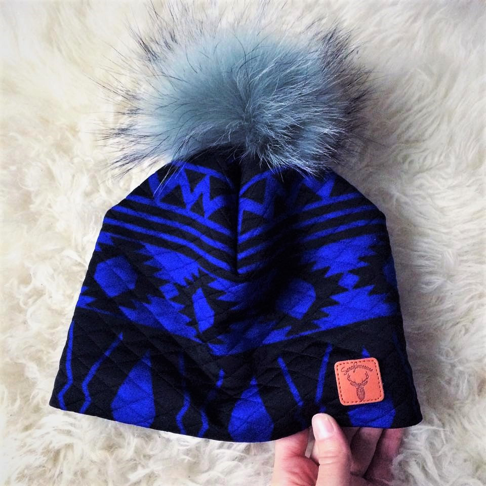 JACQUARD BLEUE ÉLECTRIQUE
