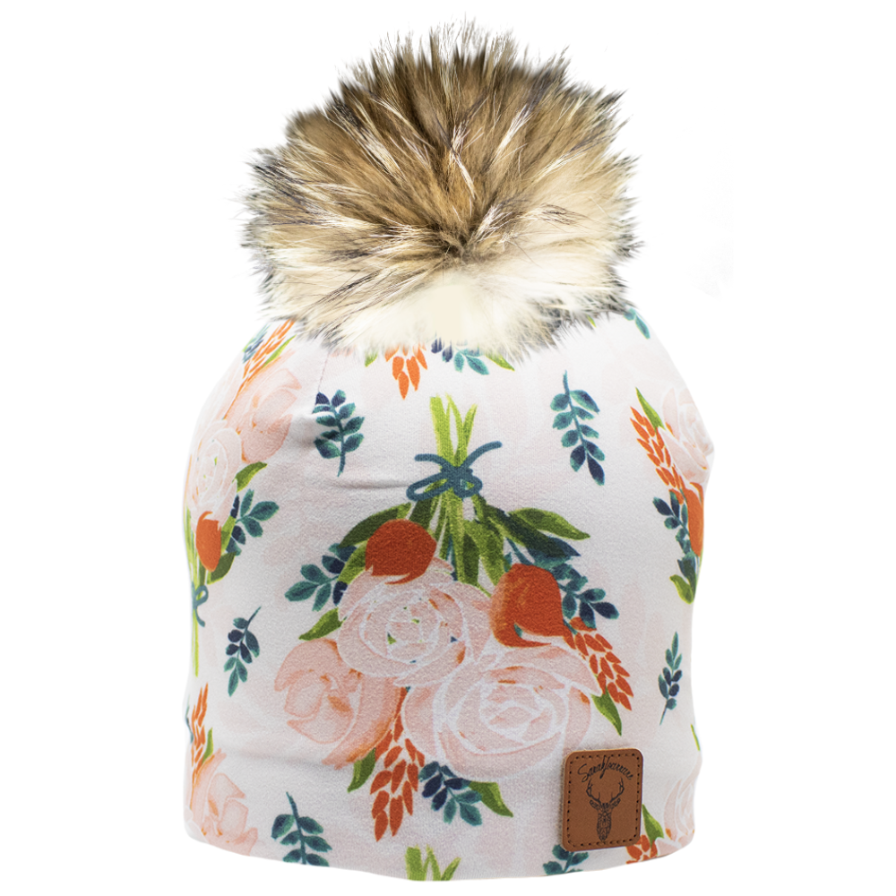 TUQUES FLEURIES – Sarahfourrure